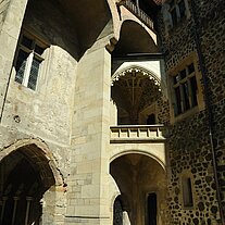 Arkadengänge im Hof