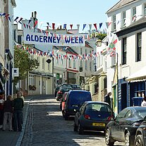 Hauptstraße durch St. Anne