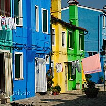 Farbenfrohe Häuser
