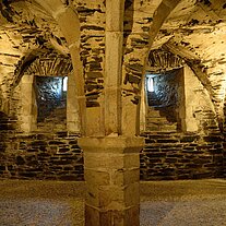 im Verlies des Schlosses