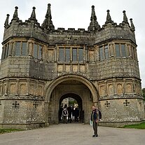 Eingang zum Lanhydrock House