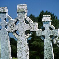 Kreuze in Aufstellung