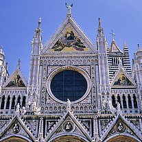 Der Dom von Siena Fassade