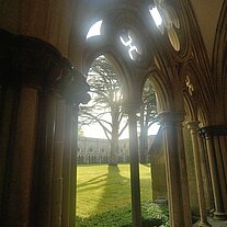 im Kreuzgang
