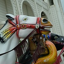 Kirmespferde am Brighton Peer