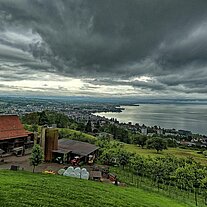 Blick auf Rorschach bis Horn