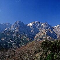Berggruppe des Monte d Oro