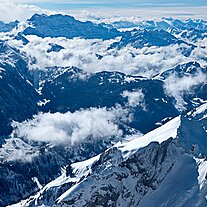 Weitblick Bergketten