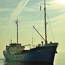 Ein Kutter legt auch an