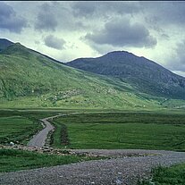 Highland Weg nach Cranstackie