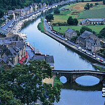 Hafen von Dinan an der Rance
