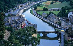 Hafen von Dinan an der Rance