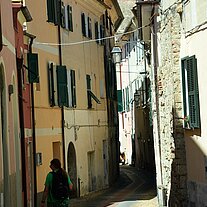 Gasse in Diano Castello