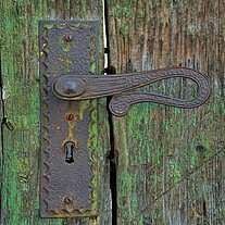 Torgriff Nahaufnahme