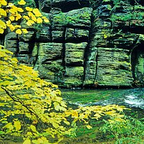 Die Kamnitzklamm an der Grundmühle