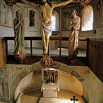 Kreuzigungsgruppe id Schlosskapelle