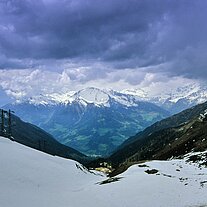 Blick vom Jaufenpaß