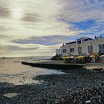 Hafenkneipe in El Cotillo