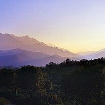 Monte Cinto am Abend