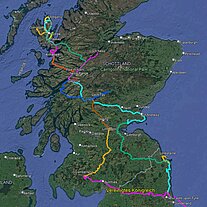 Landkarte zurück Newcastle