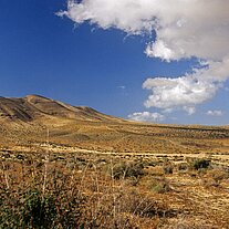 Sandberg am Weg nach Pajara