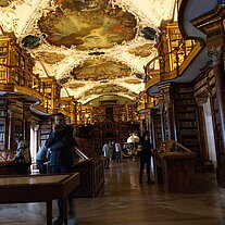 in der Stiftsbibliothek