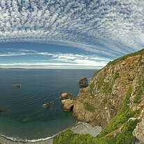 Panorama Window in the Rock