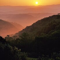 Sonnenaufgang vor Volterra