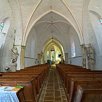 in der Kirche von Omonville-la-Rogue