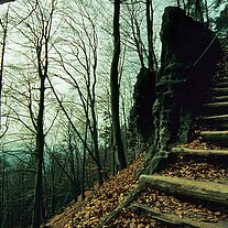 Treppe zum Gabrielensteig