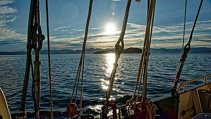 Gegenlicht Richtung Stavanger