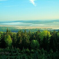 Blick vom schwarzen Berg