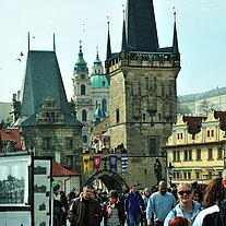 auf der Karlsbrücke