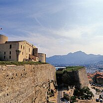 Blick von der Zitadelle nach Calvi